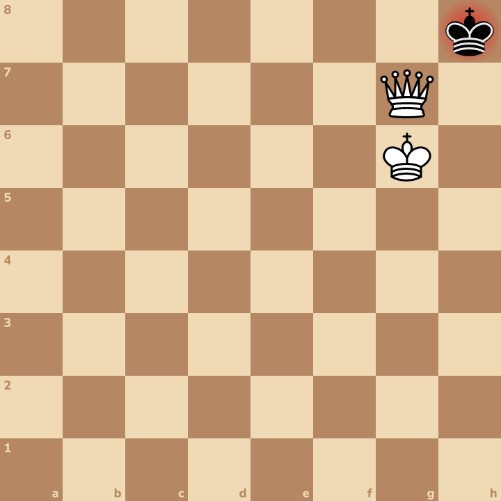 One more position. Black to move. Is this checkmate?