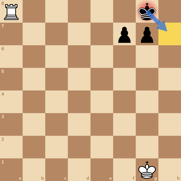 The answer on the board