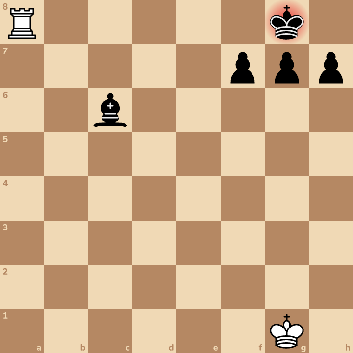 New position. Black to move. Is this checkmate?