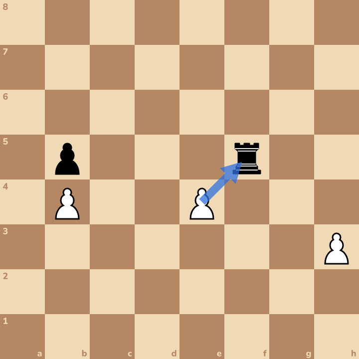 The answer on the board