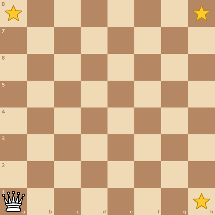 Collect all the stars. Can you do it in 3 moves?