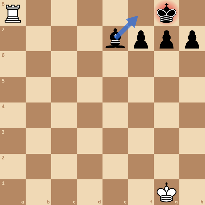 The answer on the board