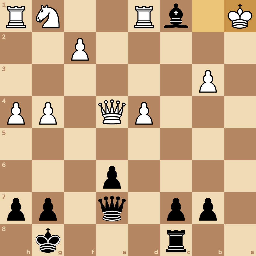 A chess position. Black to play.